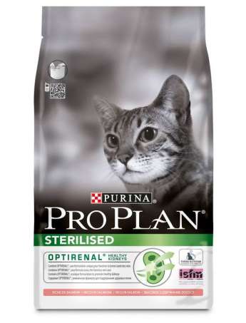 PURINA PRO PLAN STERILISED Gato Rico en Salmón 3 kg