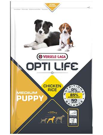 Puppy Medium Opti Life Versele-Laga Sin Cereales