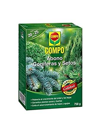 COMPO Abono Coníferas y Setos 750 g