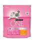 PURINA ONE Gato Junior rico en Pollo y Cereales Integrales 450g