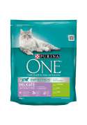 PURINA ONE Gatos Digestión Sensible rico en Pavo y Arroz 800g