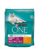 PURINA ONE Gato Cuidado Urinario Saludable rico en Pollo y Cereales Integrales 800g