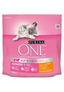 PURINA ONE Gato Junior rico en Pollo y Cereales Integrales 1,5kg