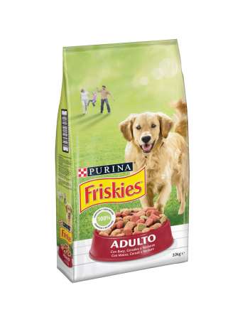 PURINA FRISKIES Perro Adulto Buey con Cereales y Verduras 3kg