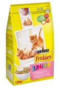 PURINA FRISKIES Gato Junior con Pollo, Leche y Verduras añadidas 1,5kg