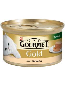 PURINA GOURMET GOLD Terrine con Salmón 85g