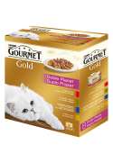 PURINA GOURMET GOLD Doble Placer Pack Surtido 8x85g