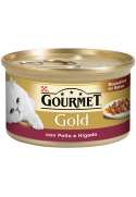 PURINA GOURMET GOLD Bocaditos en Salsa con Pollo e Hígado 85g