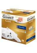 PURINA GOURMET GOLD Mousse con Pescado del Oéano Pack 8x85g