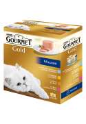 PURINA GOURMET GOLD Mousse Pack Surtido 8x85g