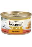 PURINA GOURMET GOLD Tartallete con Pollo y Zanahoria 85 gr