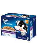 PURINA FELIX FANTASTIC Selecciones Favoritas en Gelatina Pack sobres 12x100g