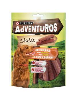 PURINA AdVENTuROS Sticks AROMA A BÚFALO 120g