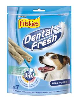 PURINA FRISKIES Dental Fresh Snack Perro Pequeño 110g