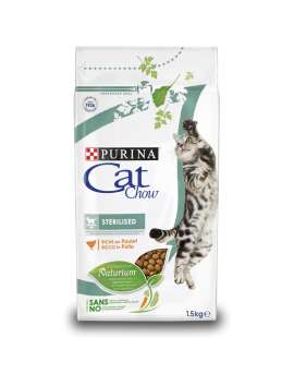 PURINA CAT CHOW Gatos Adultos Esterilizados 1,5kg