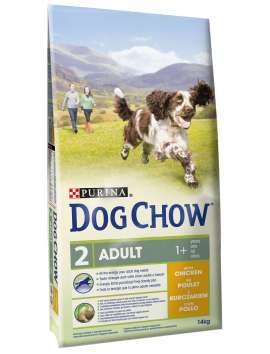 PURINA DOG CHOW Perros Adultos con Pollo 14kg