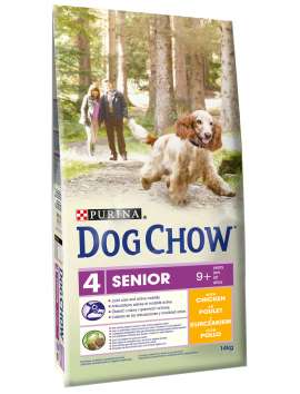 PURINA DOG CHOW Perros Adultos Senior con Pollo 14kg