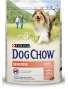 PURINA DOG CHOW Perros Adultos con piel, pelaje y digestión Sensibles con Salmón y Arroz. 2,5kg