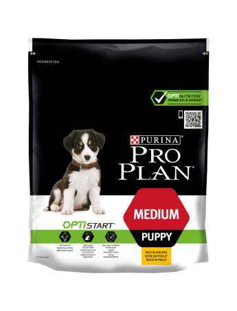 PRO PLAN Perros Medianos Cachorros rico en pollo 800g