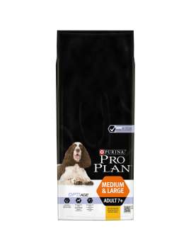 PRO PLAN Perro Adulto Mediano y Grande 7+ con OPTIAGE Pollo 14kg