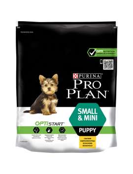 PRO PLAN Cachorro Pequeños y Mini con OPTISTART Pollo 700g