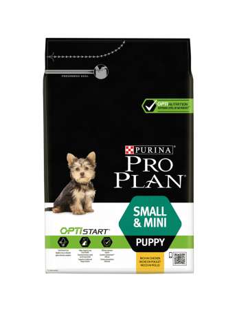 PRO PLAN Cachorro Pequeños y Mini con OPTISTART Pollo 3Kg