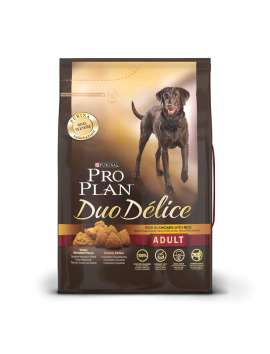 PRO PLAN Duo Délice Perros Adulto Mediano Pollo con arroz 2,5kg