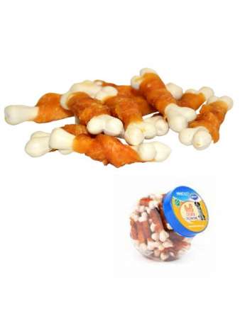 DUVO Bote Snack Huesos De Calcio y Pollo 500 gr