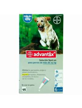 ADVANTIX Pipetas Perros Más de 25 kg