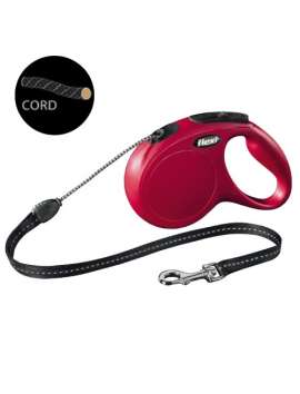 FLEXI New Classic Cordón T-XS Rojo